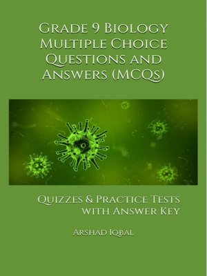 cover image of Grade 9 Biology Multiple Choice Questions and Answers (MCQs)